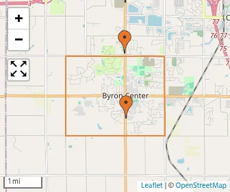 Area schools map